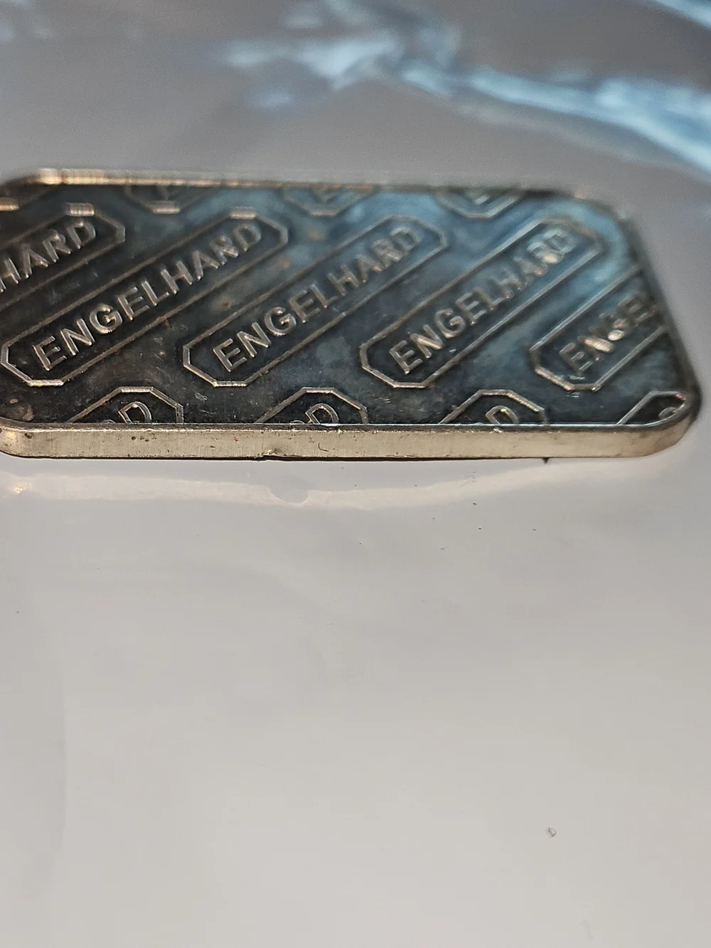 1 Troy Oz Fine Silver 999+ Ingot - Silver - Picture 4 of 6